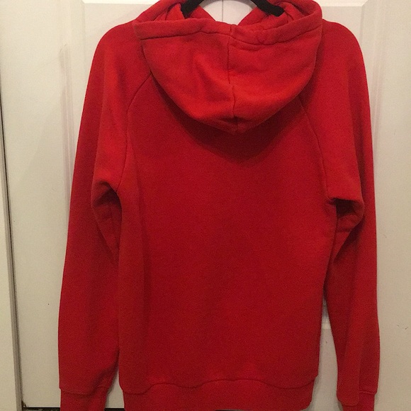 Red Adidas hoodie - Picture 4 of 4